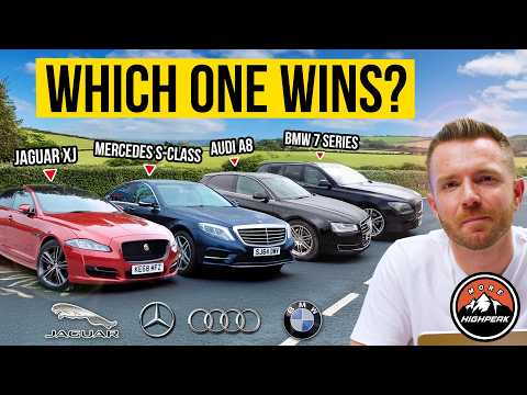 Luxury Car Showdown: BMW vs JAG vs MERCEDES vs AUDI! | High Peak Marathon