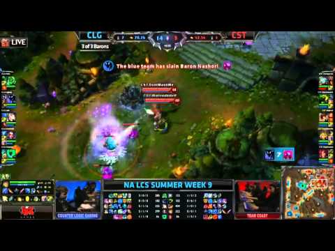 LCS 2013 NA Summer W9D1- CLG vs CST