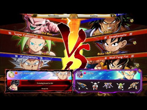 DBFZ - COM8 - NitroBros vs Kaiina
