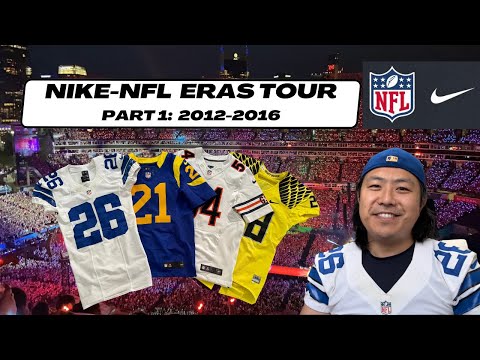 Part 1: Nike-NFL Eras Tour (2012-2016) Authentic Game Worn Jersey Collection Review Documentary