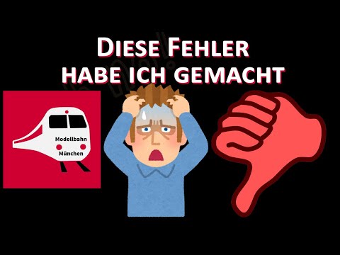 Das solltest du beim Bau deiner Modelleisenbahn vermeiden