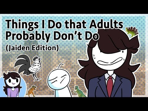 Things I Do that Adults Probably Don't Do (Jaiden Edition)