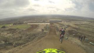 preview picture of video '1ª Manga Motocross Bellpuig Campionat Catalunya MX4 (+40) MX5 (+50) 02/03/2014 - Joaquim Suñol #17'