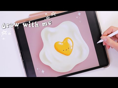 Procreate Drawing For Beginners | Easy step by step tutorial