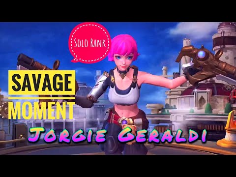 TUTORIAL BEATRIX FIRST BLOOD DAN SAVAGE, Mobile Legend, Beatrix Solo Ranked !