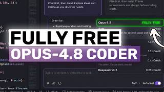 Fully FREE Opus-4.8 CODER: This is ACTUALLY VERY USEFUL!