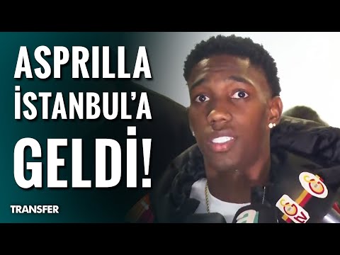 Galatasaray'ın Yeni Transferi Asprilla İstanbul'a Geldi! İşte O Görüntüler