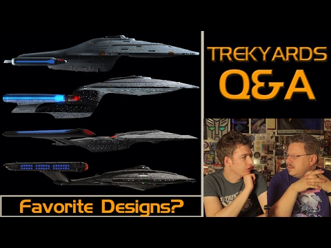 Favorite and Least Favorite Ship from Each Designer? - Trekyards Q&A