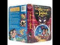 Opening Closing To The Return Of Jafar 1994 VHS French Canadian Copy