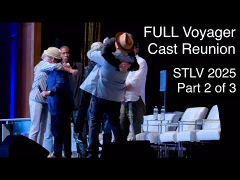 Voyager 30th Anniversary STLV Panel 2/3 - FULL CAST
