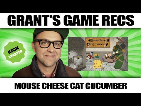Grant's Game Recs: Mouse Cheese Cat Cucumber - A Thinky Hidden Role Game