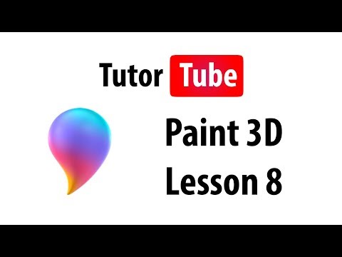 Paint 3D Tutorial Lesson 1 Interface