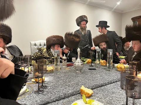 מלוה מלכה מיט כ"ק אדמו"ר מוויזניץ שליט"א אין מאנטריאל