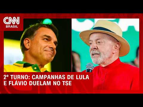 Segundo turno intensifica duelo judicial entre campanhas de Flávio e Lula | CNN NOVO DIA