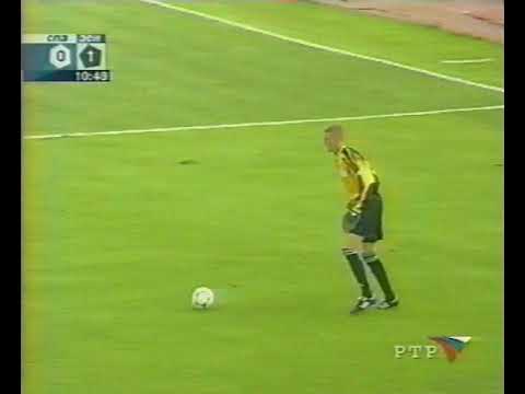 Спартак Зенит. Чемпионат России по футболу 2002