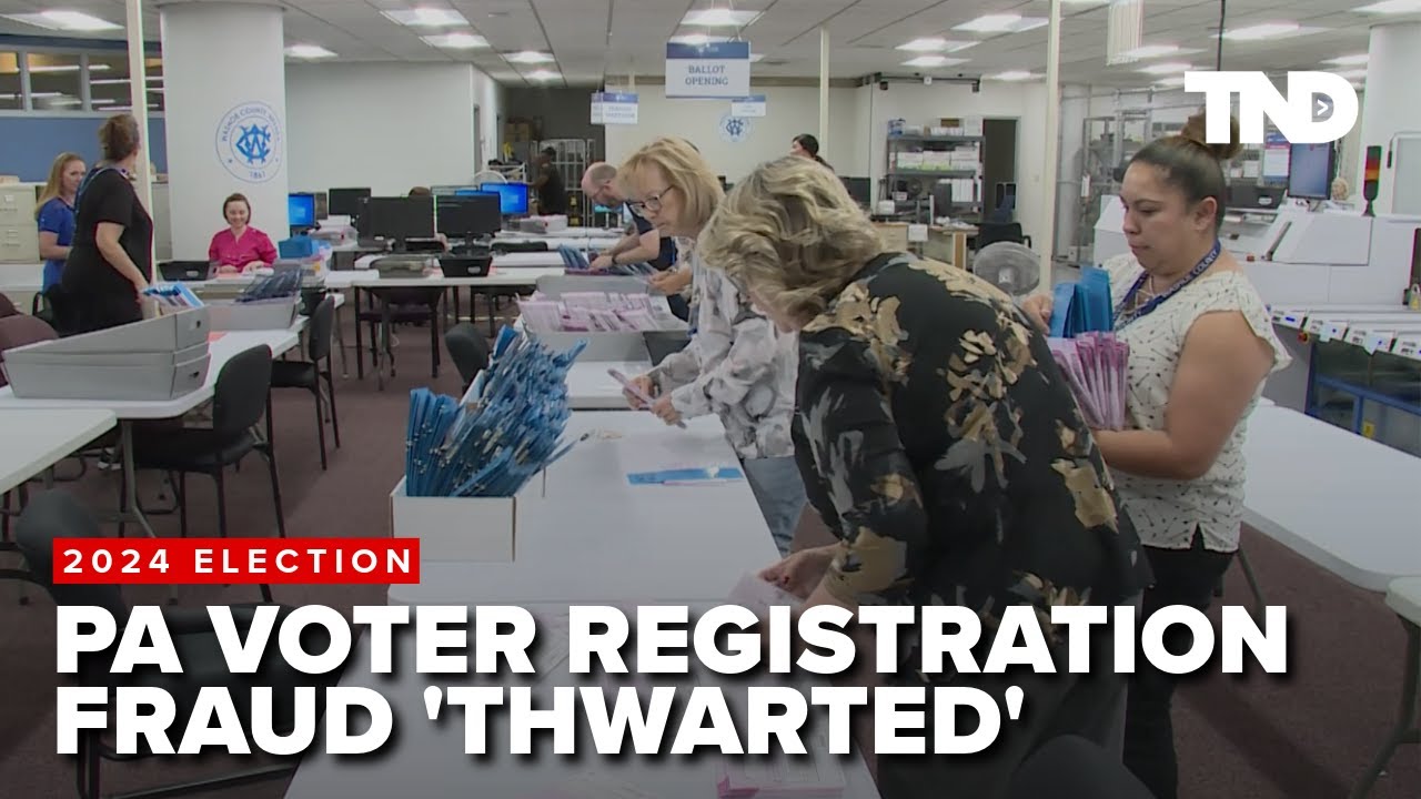 Pennsylvania Attorney General says voter registration fraud 'thwarted' in key battleground state