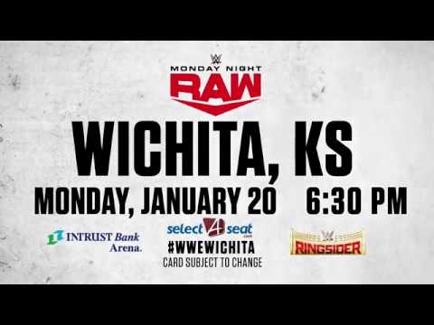 WWE Monday Night RAW, INTRUST Bank Arena, January 20, 2020