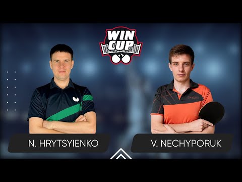 00:30 Nazarii Hrytsyienko - Vadym Nechyporuk West 5 WIN CUP 27.03.2024 | TABLE TENNIS WINCUP