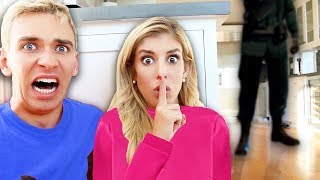 Trapped by Game Master Spy Pumpkin Patch with Stephen Sharer! (Escape Room Riddles and Clues)