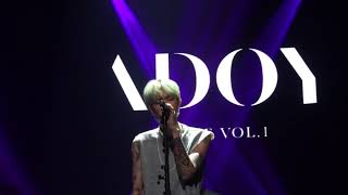 Jooyoung - Dive @ADOY Drive Vol. 1 in yes24 live hall