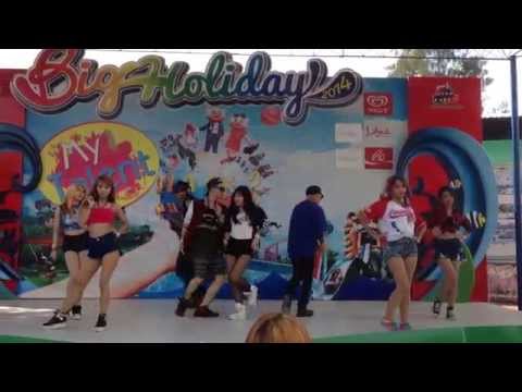 Hyun A - ice cream Cover by UNLEASHED @Siam park city [140403]