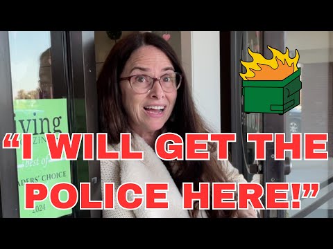 PSYCHO KAREN THREATENS POLICE Over Camera – First Amendment Audit Chaos!