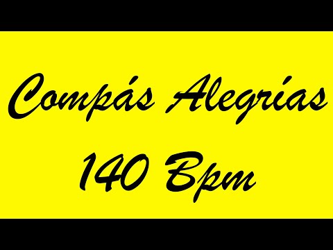 Compás Alegrías 140 Bpm  - Bases Flamencas