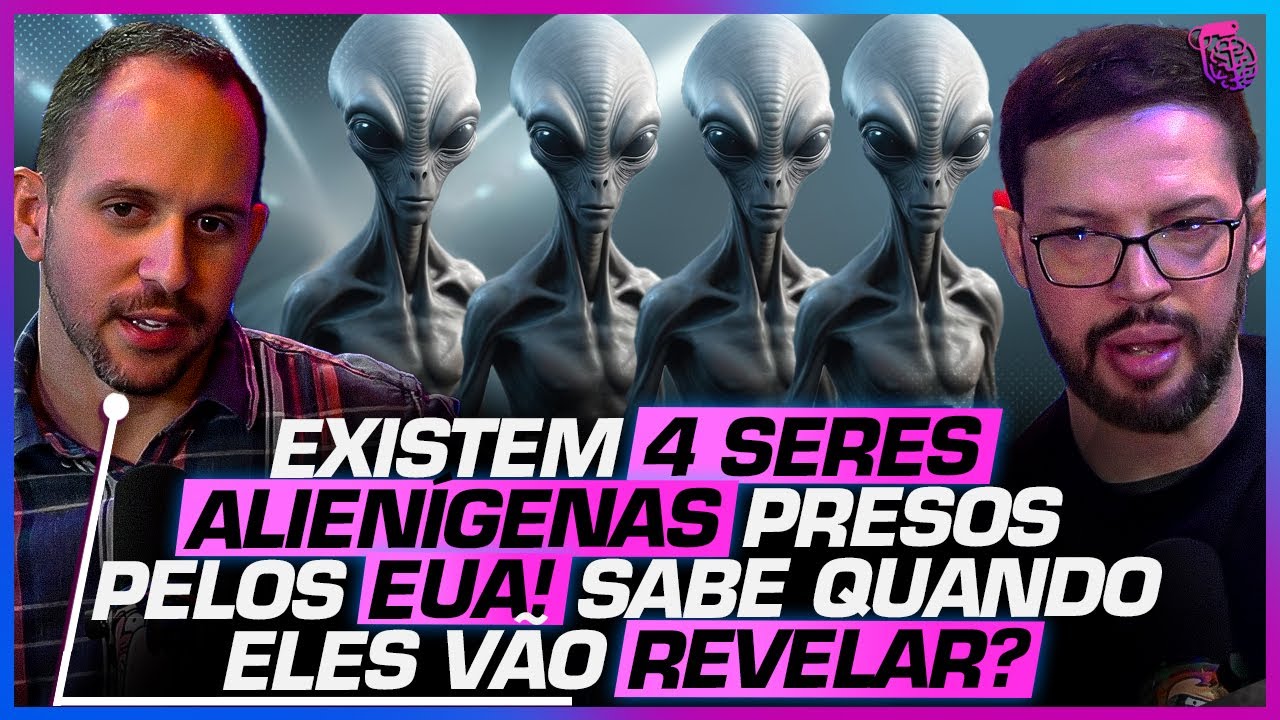 A UFOLOGIA É CIÊNCIA? QUANDO os ALIENS serão REVELADOS para o MUNDO? - RONY VERNET E SCHWARZA