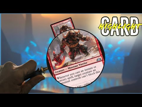 Daily Obscure Card Highlight #56 | "Smelt-Ward Minotaur" | Magic: The Gathering