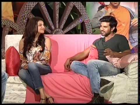 Krishna Vamsi interviews Ram Charan and Kajal Agarwal