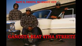 Eazy E | Gangsta Beat 4tha Street | REAL instrumental with ambience, NO LOOP (read desc)