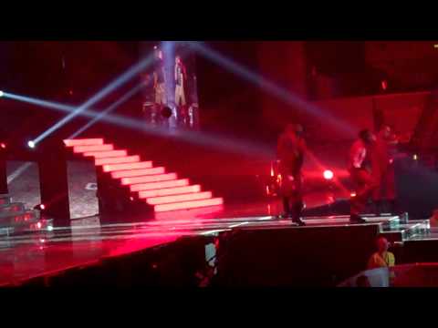 Rough Copy - I'm A Survivor - x factor tour 11th march 2014