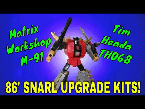 Transformers Studio Series 86 Snarl Upgrade Kits - GotBot True Review NUMBER 1133