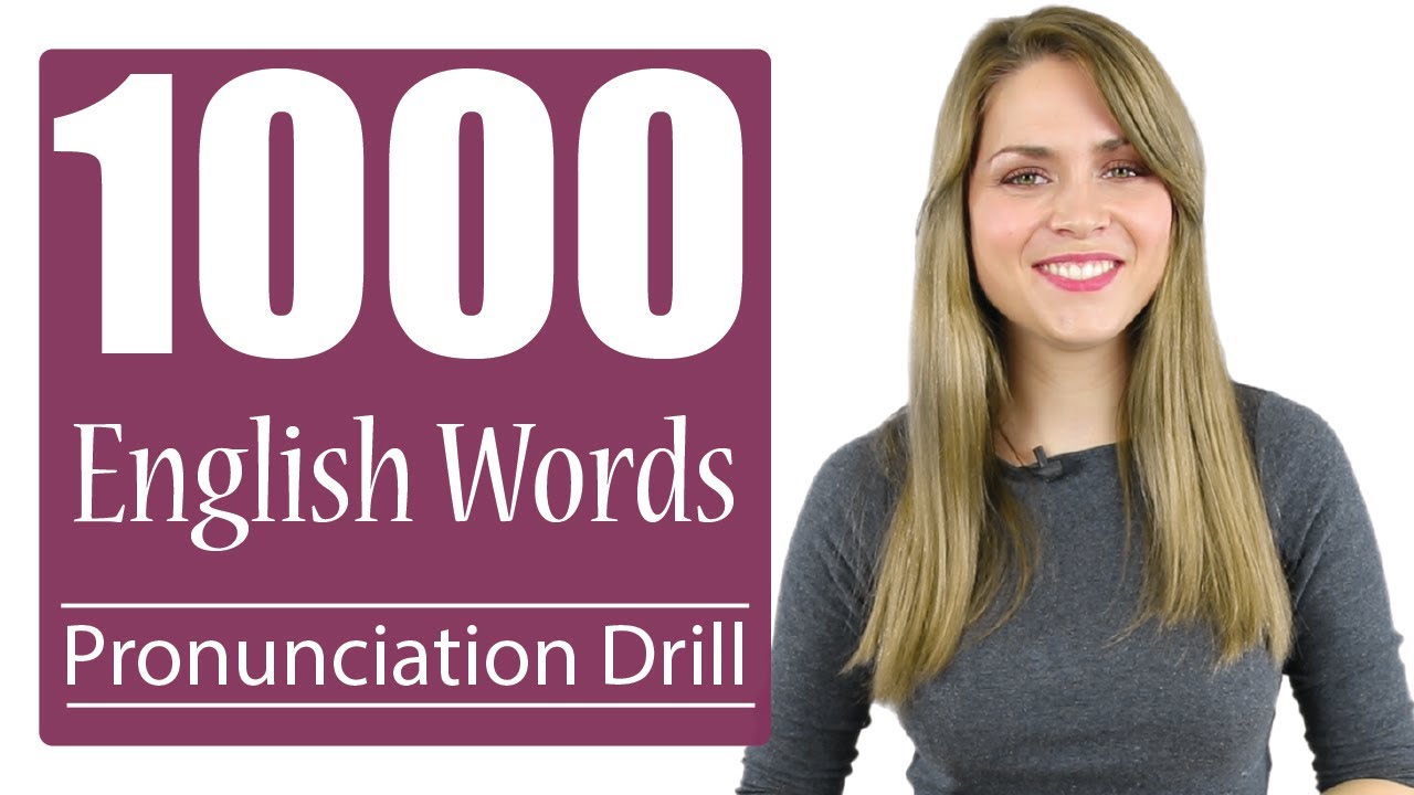 1000 Most Common English Words | Practice British Pronunciation | Vocabulary Drill