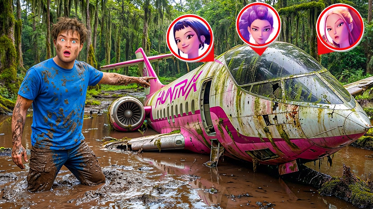 KPop Demon Hunters Survived a Plane Crash!