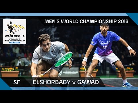 Squash: Mo. ElShorbagy v Gawad - Men's World Championship SF Highlights