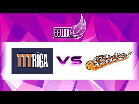 TTT RIGA vs Kibirkstis Vilnius - EEWBL 27.09.15. Riga