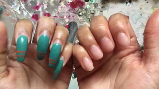 HOW TO PROPERLY REMOVE YOUR ACRYLIC NAILS AT HOME | NO DAMAGE & KEEP YOUR LENGTH