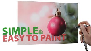 Why MISTAKES are OK (a Christmas painting tutorial)