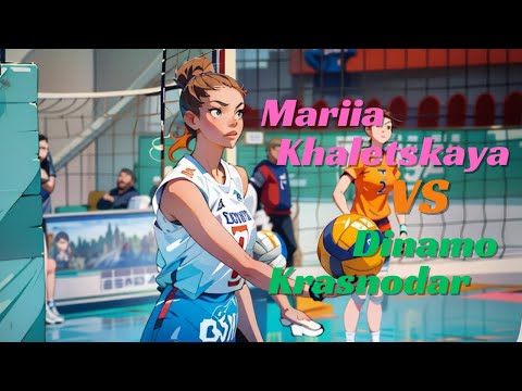 Highlight : Mariia Khaletskaya | Superliga Parimatch 2023/24 | Round 5 : Zarechie VS Krasnodar