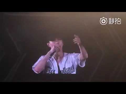 160910 EXO'rDium BANGKOK DAY 1 - EXO LAY ZHANG YIXING MENT SPEAK ENGLISH
