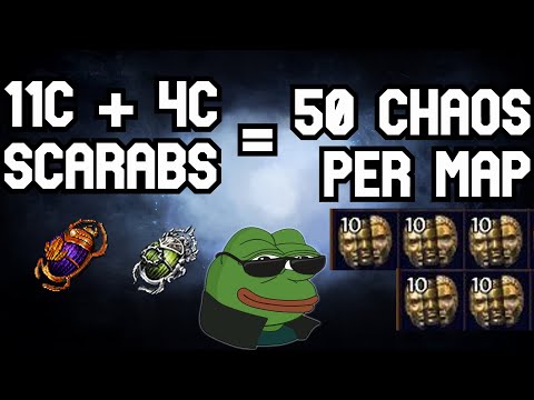 POE: 2.5+ EX Profit Per Hour! New Vastir Legion Farming - Scarabs, Watchstones, and Map made EASY