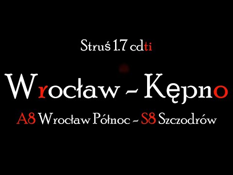 A8 WROCŁAW Północ - S8 SZCZODRÓW [A8-S8][e2 Wrocław-Kępno] @BoczneDrogi