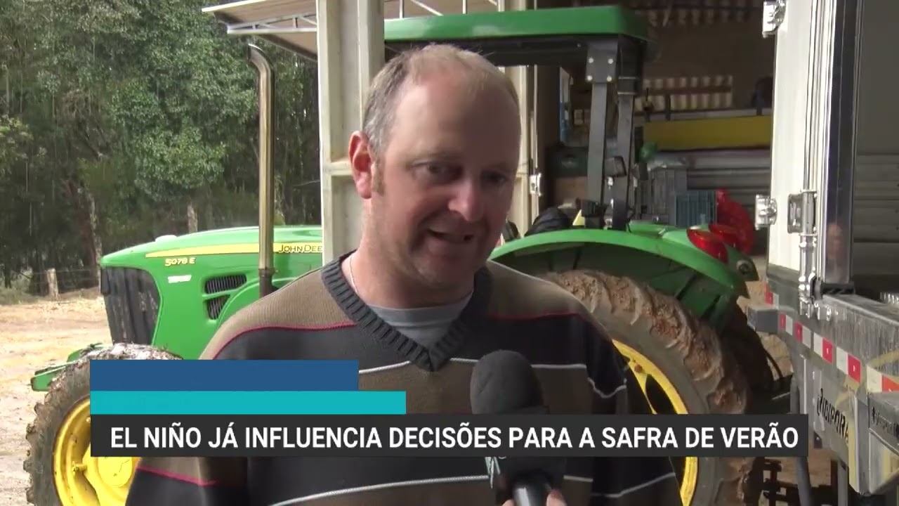El Niño já influencia decisões para a safra de verão