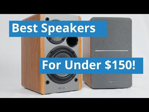 Kolonėlės Edifier R1280DBS, Juodos spalvos video