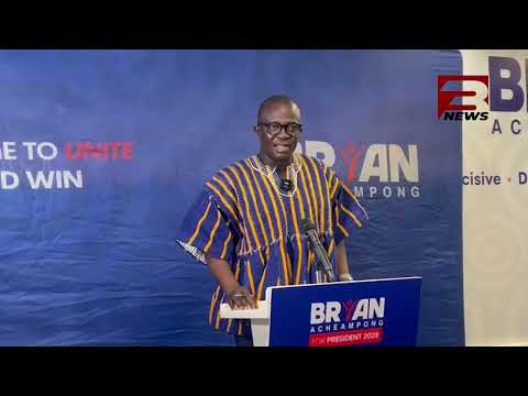 Polls don’t bother me; confident of 70% in Greater Accra, running clean campaign - Bryan Acheampong