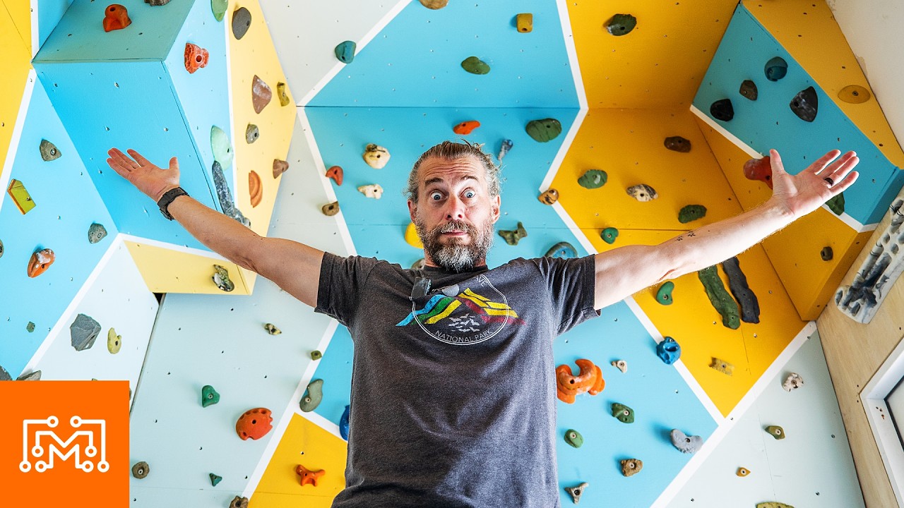 Finally Finishing My Ultimate Climbing Wall