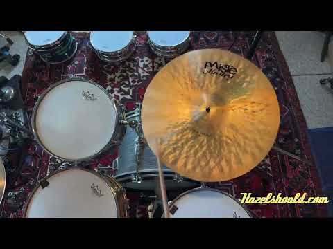 Paiste MASTERS Dark Crash 18” Gorgeous PAPER THIN Dark Complex at 1295 g Don’t Pay $550 For A Guess image 7