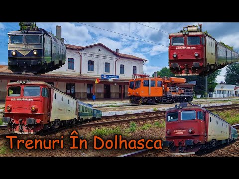 [4K] Trenuri În Dolhasca / Trains In Dolhasca | 03.07.2023