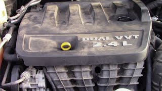 Chrysler 2.4L P0301, P0302, P0303, P0304 ignition coil, spark plug and rodent damage replacement.